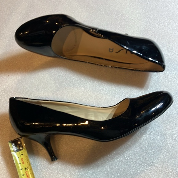 Unida patent pumps. Low heel. - Picture 3 of 4
